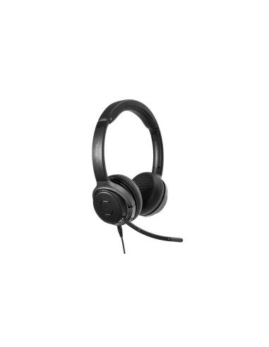 Targus AEH104GL auricular y casco Auriculares Inalámbrico y alámbrico Diadema Llamadas/Música USB Tipo C Bluetooth Negro