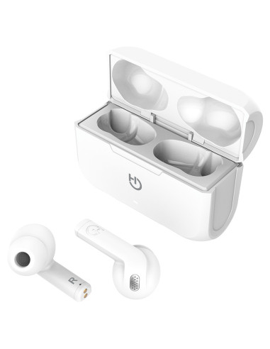 Hiditec FENIX Auriculares True Wireless Stereo (TWS) Dentro de oído Llamadas/Música Bluetooth Blanco