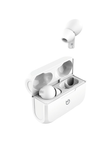 Hiditec FENIX Auriculares True Wireless Stereo (TWS) Dentro de oído Llamadas/Música Bluetooth Blanco