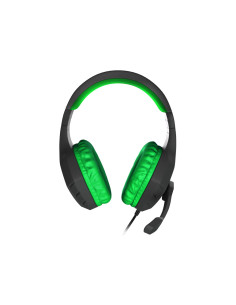 GENESIS Argon 200 Auriculares Alámbrico Diadema Juego Negro, Verde 2