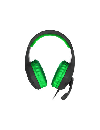 GENESIS Argon 200 Auriculares Alámbrico Diadema Juego Negro, Verde