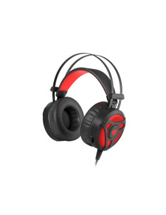GENESIS Neon 360 Auriculares Alámbrico Diadema Juego Negro, Rojo 2