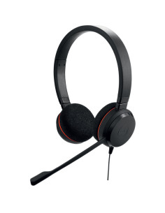 Jabra Evolve 20 Auriculares Alámbrico Diadema Oficina/Centro de llamadas USB tipo A Negro