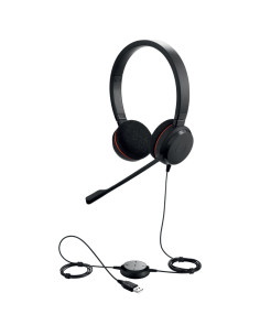 Jabra Evolve 20 Auriculares Alámbrico Diadema Oficina/Centro de llamadas USB tipo A Negro 2
