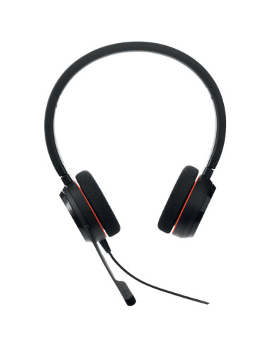 Jabra Evolve 20 Auriculares Alámbrico Diadema Oficina/Centro de llamadas USB tipo A Negro