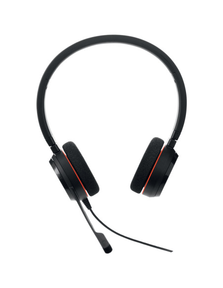 Jabra Evolve 20 Auriculares Alámbrico Diadema Oficina/Centro de llamadas USB tipo A Negro