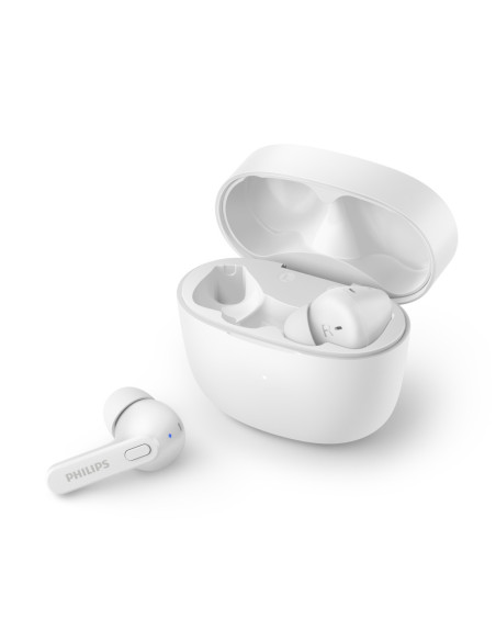 Philips 2000 series TAT2206WT/00 auricular y casco Auriculares True Wireless Stereo (TWS) Dentro de oído Llamadas/Música Bluetoo