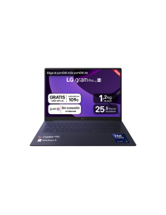 LG Gram Pro 16Z90TS-G.AU99B ordenador portatil Copilot+ PC Intel Core Ultra 9 288V Portátil 40,6 cm (16") 2.5K 32 GB LPDDR5x-SDR 2