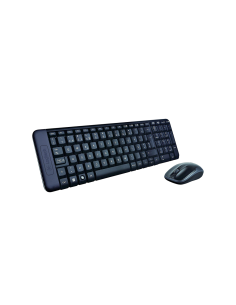 Logitech Wireless Combo MK220 teclado Ratón incluido Oficina USB Español Negro