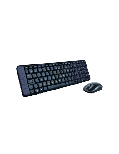 Logitech Wireless Combo MK220 teclado Ratón incluido Oficina USB Español Negro