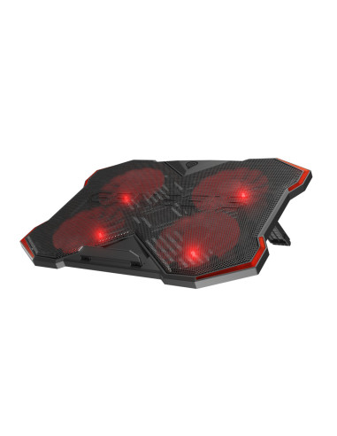 GENESIS Oxid 260 almohadilla fría 43,9 cm (17.3") 1010 RPM Negro, Rojo