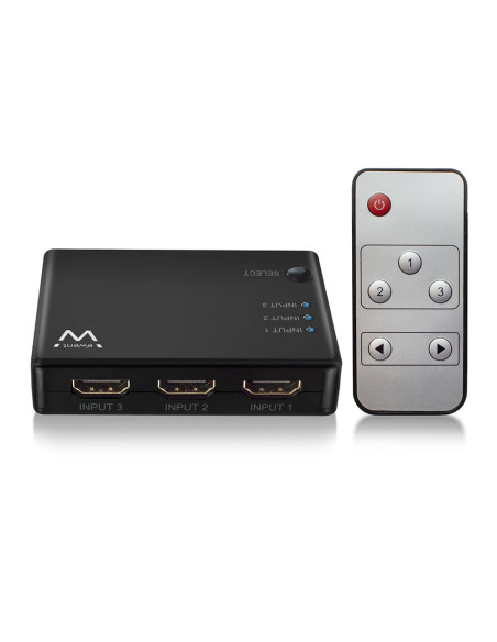 Ewent EW3730 interruptor de video HDMI