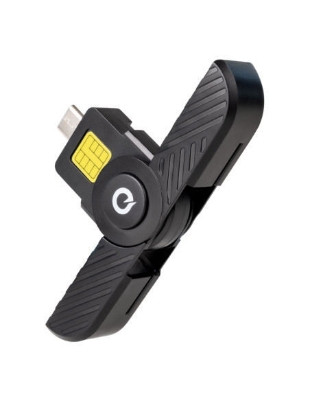TooQ TQR-3011B lector de tarjeta inteligente USB Tipo C