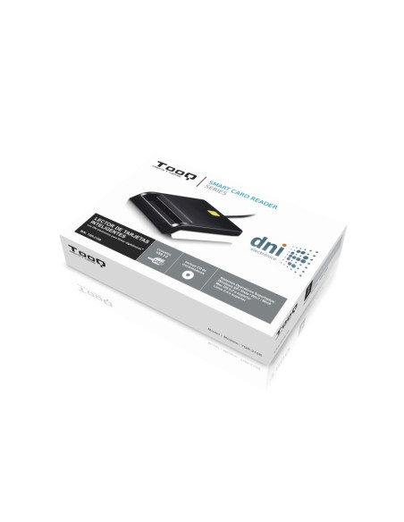 TooQ TQR-210B lector de tarjeta inteligente Interior