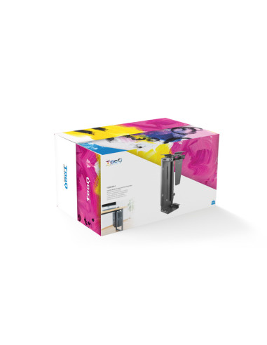 TooQ Soporte Metálico para CPU para Escritorio/Pared, Negro