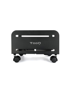 TooQ Soporte metálico para CPU de suelo con ruedas 2