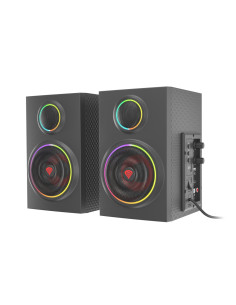 GENESIS Helium 300 BT conjunto de altavoces 24 W PC/ordenador portátil Negro 2.0 canales De 2 vías Bluetooth