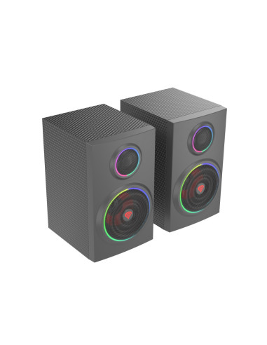GENESIS Helium 300 BT conjunto de altavoces 24 W PC/ordenador portátil Negro 2.0 canales De 2 vías Bluetooth