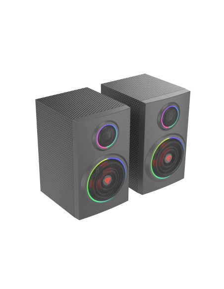 GENESIS Helium 300 BT conjunto de altavoces 24 W PC/ordenador portátil Negro 2.0 canales De 2 vías Bluetooth