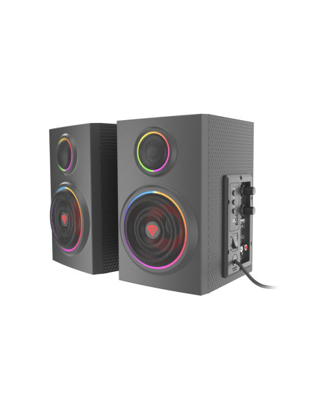 GENESIS Helium 300 BT conjunto de altavoces 24 W PC/ordenador portátil Negro 2.0 canales De 2 vías Bluetooth