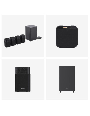 Hisense HT Saturn Negro 4.1.2 canales 720 W