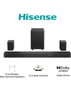 Hisense AX5125H Negro 5.1.2 canales 500 W