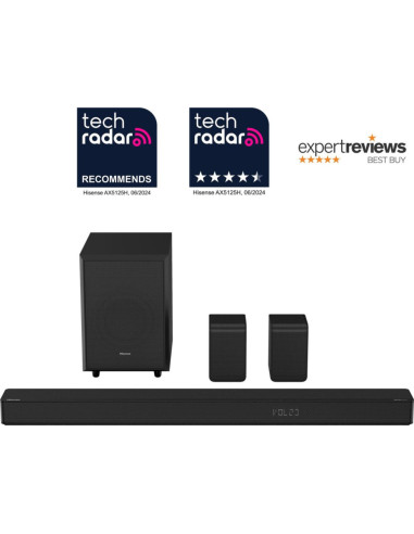 Hisense AX5125H Negro 5.1.2 canales 500 W