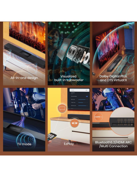 Hisense HS2000 2.1 canales 240 W