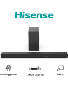 Hisense HS3100 Negro 3.1 canales 480 W