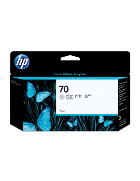 HP Cartucho de tinta DesignJet 70 gris claro de 130 ml