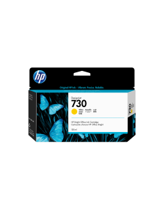 HP Cartucho de tinta DesignJet 730 amarillo de 130 ml