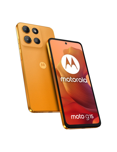 Motorola moto g15 17,1 cm (6.72") SIM doble Android 15 4G USB Tipo C 8 GB 128 GB 5200 mAh Naranja