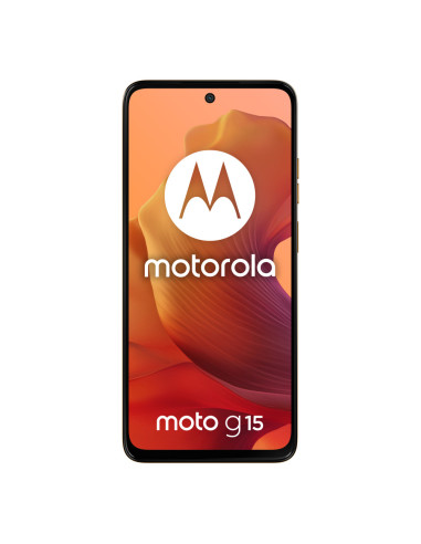 Motorola moto g15 17,1 cm (6.72") SIM doble Android 15 4G USB Tipo C 8 GB 128 GB 5200 mAh Naranja