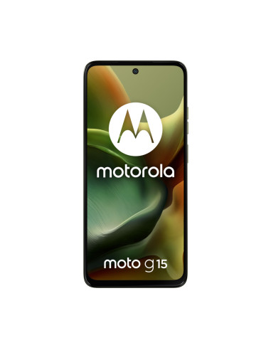 Motorola moto g15 17,1 cm (6.72") SIM doble Android 15 4G USB Tipo C 8 GB 256 GB 5200 mAh Verde
