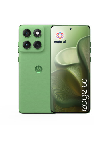 Motorola edge 60 16,9 cm (6.67") SIM doble Android 15 5G USB Tipo C 12 GB 512 GB 5200 mAh Verde