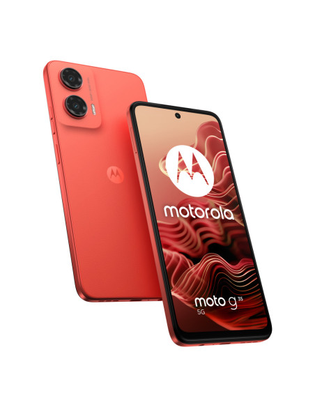 Motorola moto G35 5G 17,1 cm (6.72") SIM doble Android 14 USB Tipo C 8 GB 256 GB 5000 mAh Rojo