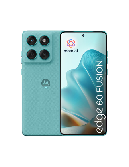 Motorola edge 60 fusion 16,9 cm (6.67") SIM doble Android 15 5G USB Tipo C 8 GB 256 GB 5200 mAh Turquesa