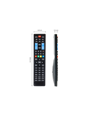 Ewent EW1575 mando a distancia TV Botones