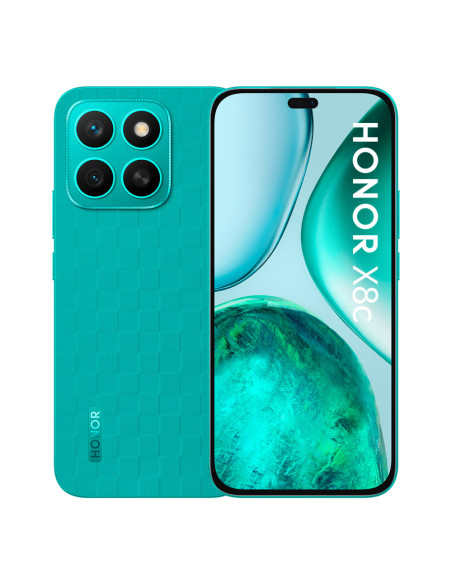 Honor X8c 17 cm (6.7") SIM doble MagicOS 9.0 4G USB Tipo C 8 GB 256 GB 5000 mAh Verde
