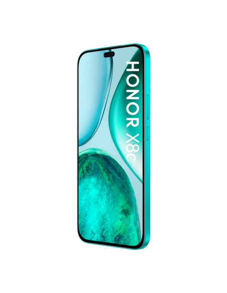 Honor X8c 17 cm (6.7") SIM doble MagicOS 9.0 4G USB Tipo C 8 GB 256 GB 5000 mAh Verde