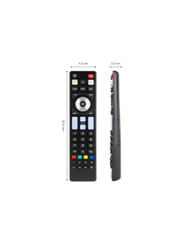 Ewent EW1576 mando a distancia TV Botones