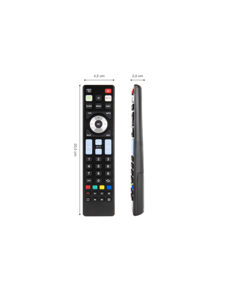 Ewent EW1576 mando a distancia TV Botones