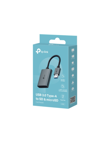 TP-Link UA430 lector de tarjeta USB 3.2 Gen 1 (3.1 Gen 1) Type-C Gris