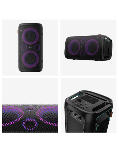 Hisense Party Storm Altavoz para fiestas Negro 300 W