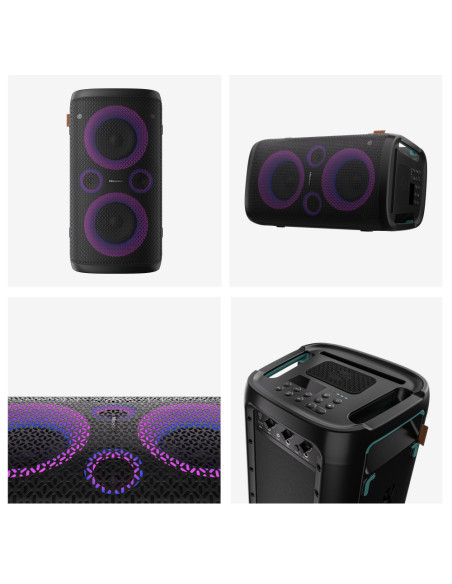 Hisense Party Storm Altavoz para fiestas Negro 300 W