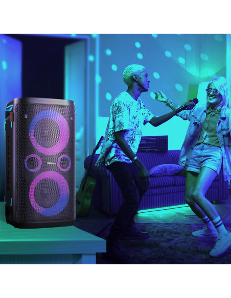 Hisense Party Storm Altavoz para fiestas Negro 300 W