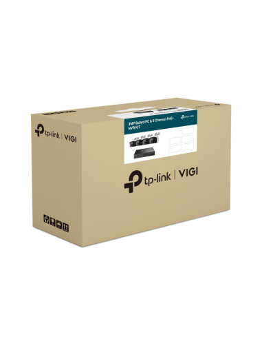 TP-Link VIGI NK8P-B434I kit de videovigilancia Alámbrico 8 canales