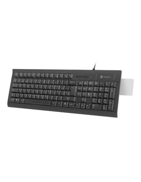 NATEC NKL-2052 teclado Oficina USB QWERTY Español Negro