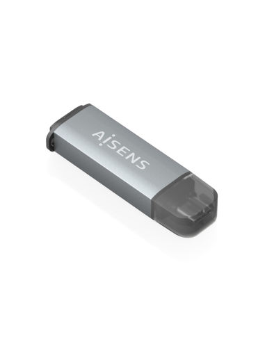AISENS ASCR-2C10-GR lector de tarjeta USB 3.2 Gen 1 (3.1 Gen 1) Type-C