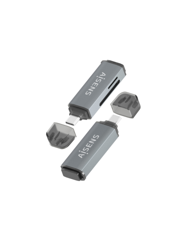 AISENS ASCR-2C10-GR lector de tarjeta USB 3.2 Gen 1 (3.1 Gen 1) Type-C